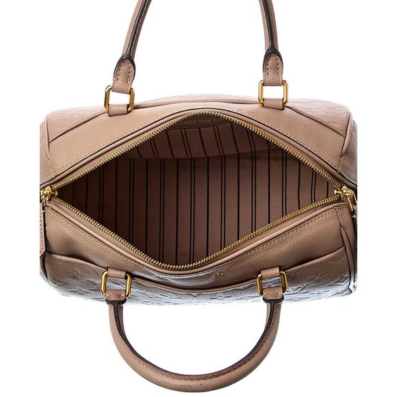 Louis Vuitton Ivory Monogram Mat Vernis Leather Speedy 25 Bandoulière (Authentic - Picture 4 of 5